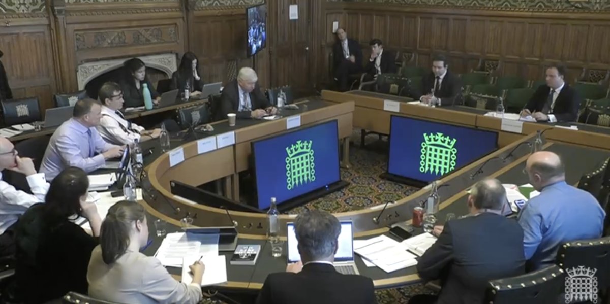 Jeff gave evidence to UK Parliamentary Business and Trade Committee