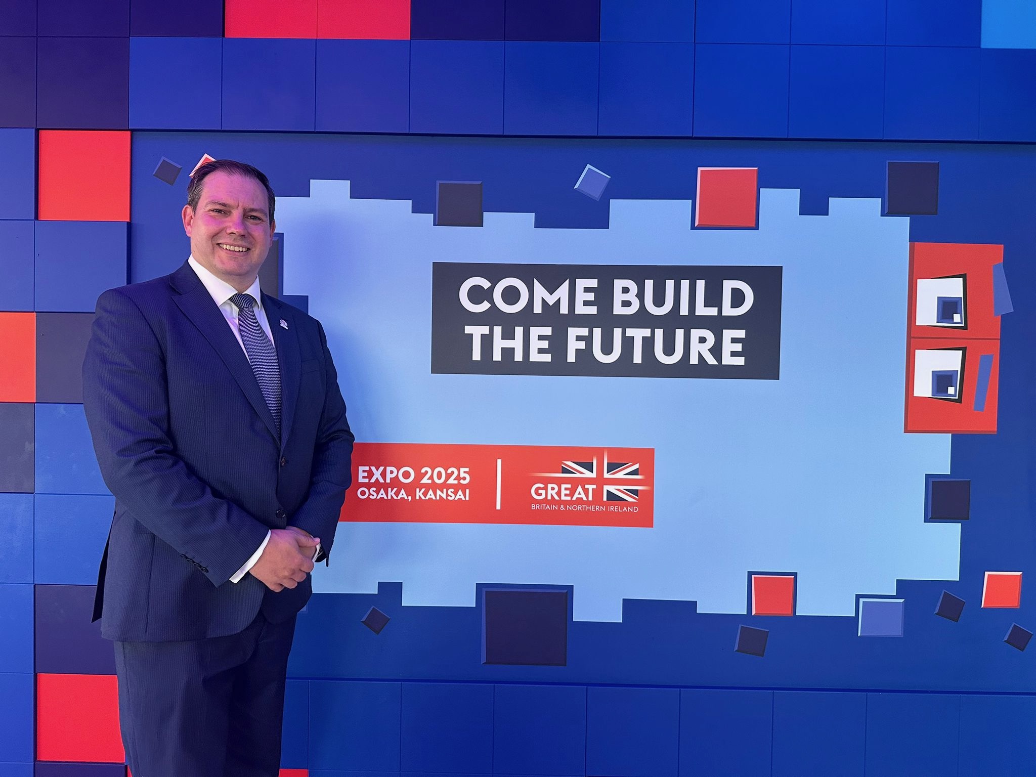 Jeff attended World Expo in Osaka, Japan